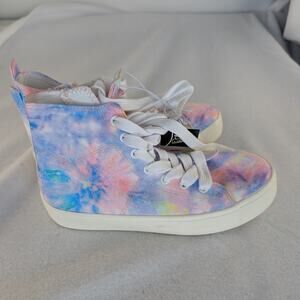 Kids' Tie-Dye High Top Sneakers - art class Size 4